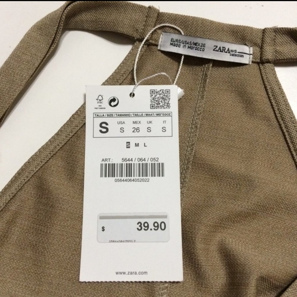 Zara sleeveless top - Picture 5 of 5